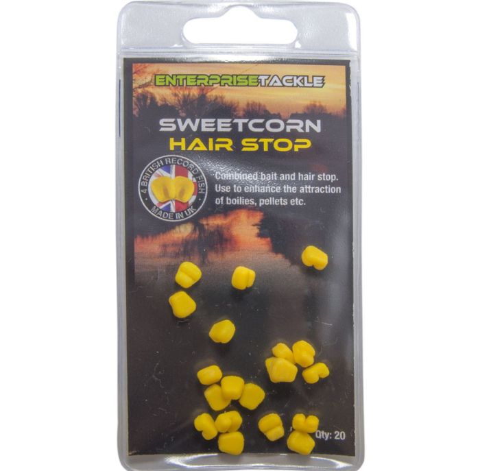 Стопора для бойлів Enterprise - Штучна кукурудза - Sweetcorn Hair Stop - Yellow - Mini