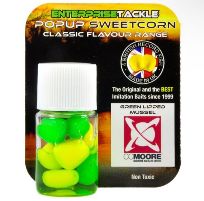 Кукурудза силіконова EnterPrise у дипі - Штучна - Green Lipped Mussel Corn-CC
