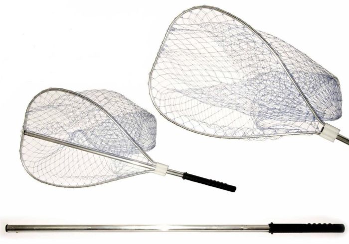 Підсак алюмінієвий Ø45 см круглий з ручкою 90 см