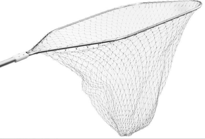 Підсак алюмінієвий Ø45 см круглий з ручкою 90 см