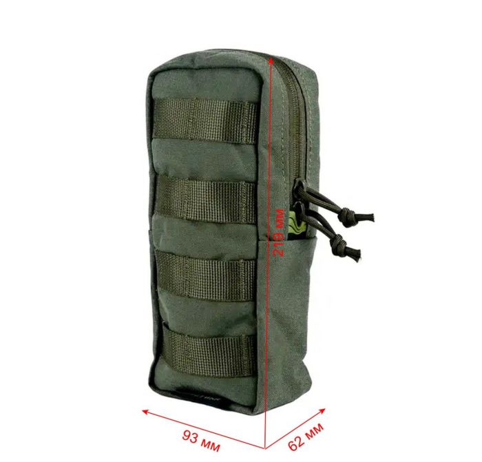 Утилітарний підсумок вертикальний УП3 ЗСУ - Оліва