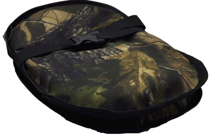 Наколінники зимові комбіновані 35 см. Чорний + камуфляж.