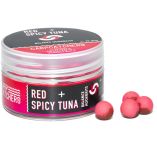 Бойли Carp Catchers Balance Hookbaits - Ø10 мм - Fluoro Pink&Red - Red&Spicy Tuna