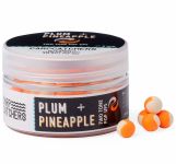 Бойли Carp Catchers Pop Ups - Ø8 мм - 75-77 шт/уп - Двоколірні - Fluoro Orange&White - Plum&Pineapple
