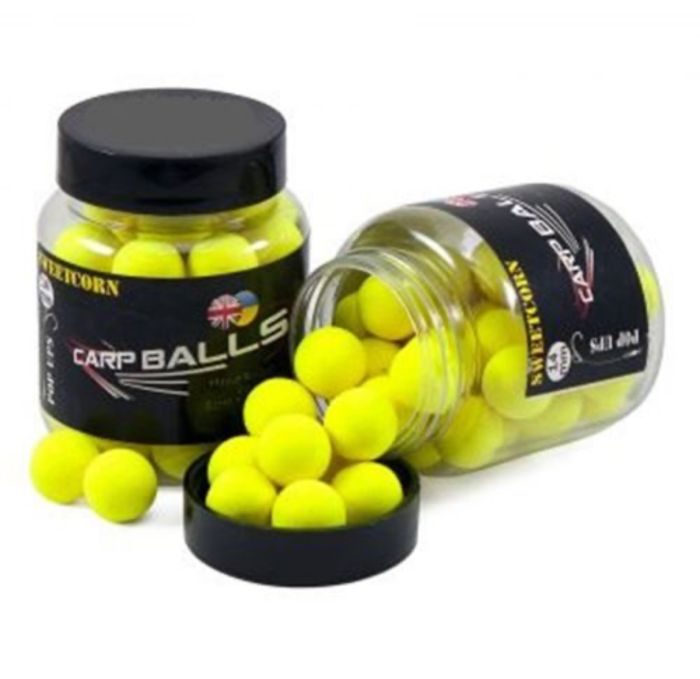 Бойли Carp Balls Anvi Pop Ups - Ø10 мм - Sweetcorn (Солодка кукурудза)