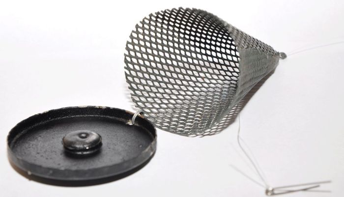 Кормушка Конус - Сітка - Метал - Велика