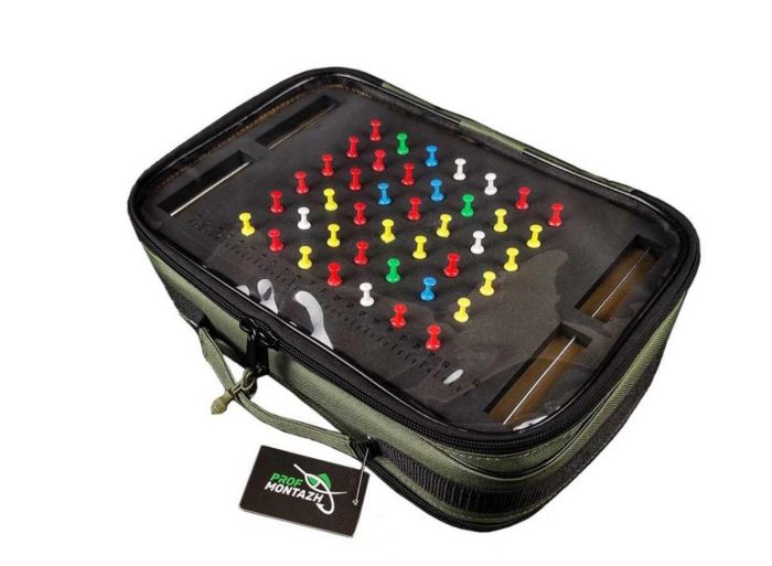 Сумка-Поводочниця RIG-BOX ELITE - ПрофМонтаж - 2 відділення - 6 відсіків - 33x21x9 см - Хакі