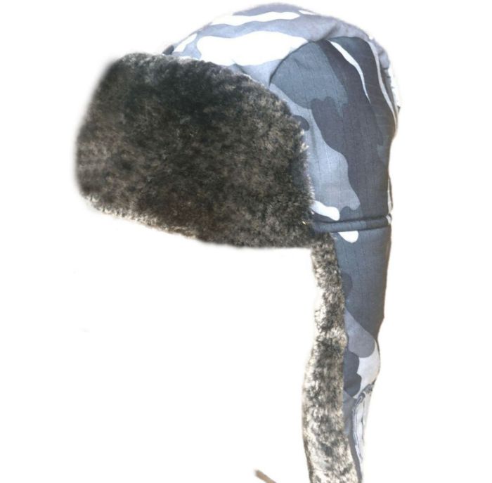 Шапка-вушанка Anvi - Хакі-піксель