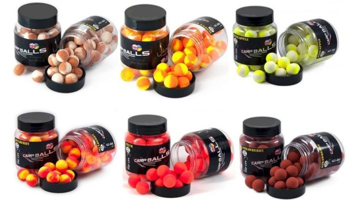 Бойли Carp Balls Anvi Pop Ups - Плаваючі - Ø14 мм - 30 г - Banana&Scopex
