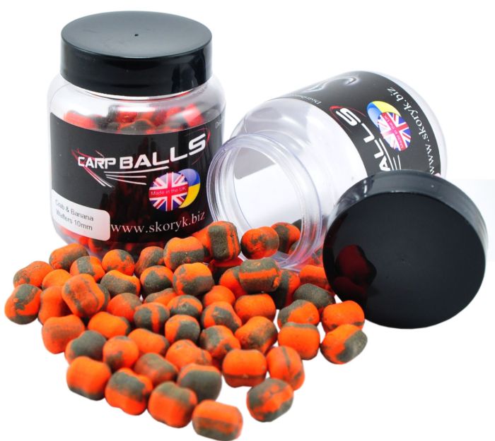 Бойли Carp Balls Wafters - Нейтральна плавучість - Ø10 мм - Crab&Banana (Краб/Банан)
