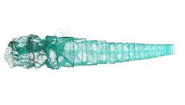 Раколовка - Кордова нитка посилена (15 ниток) - Осередок 20 мм - 21 вхід - 26x38 - Зелена - 8 м