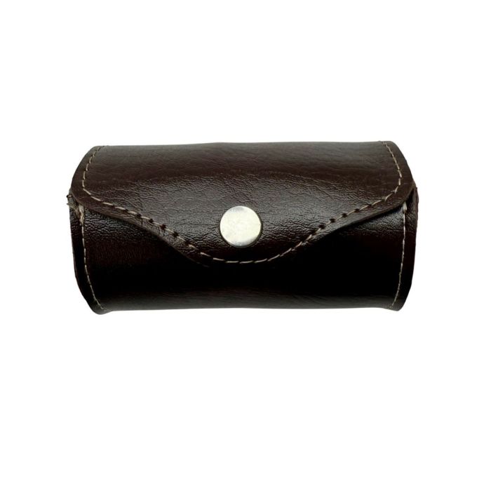 Набір стопок із нержавіючої сталі обтягнутих шкірою Україна JB-01 - 6 шт. x 75 мл - У шкіряному чохлі - Китай