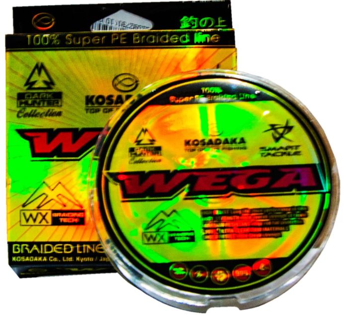 Шнур Kosadaka Wega - Clear - 150 м Ø0,12 мм - 6.35 кг