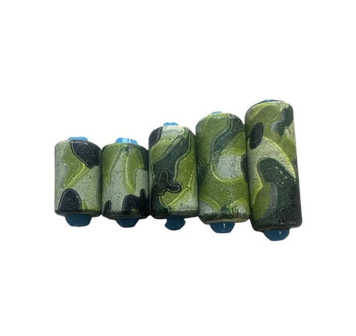 Набір стрічкових грузил на втулці Camo – Херабуна – 1,5-3,5 г – У кейсі – 50 шт.