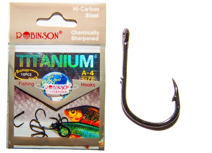 Гачок Robinson Titanium A - 10 шт/уп