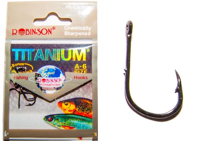 Гачок Robinson Titanium A - 10 шт/уп