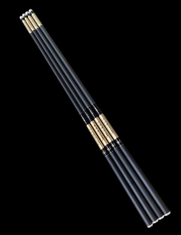 Вудлище Херабуна Pokee Gold - 4,5 м - Укорочене - Карбон - Без кілець