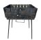 Мангал Вогник - Розкладний - Зі знімними ніжками - Сталь 3 мм - 35x27x15 см - На 6 шампурів