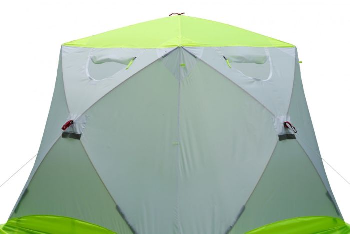 Палатка зимова Лотос Куб 3 Компакт ЕКО - Зелена