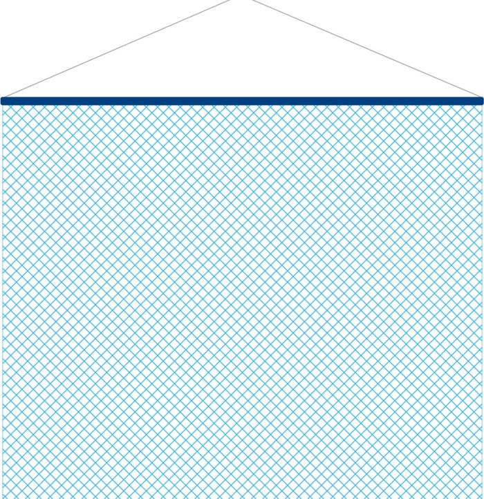 Екран рибальський готовий 1,2 х0, 9 м