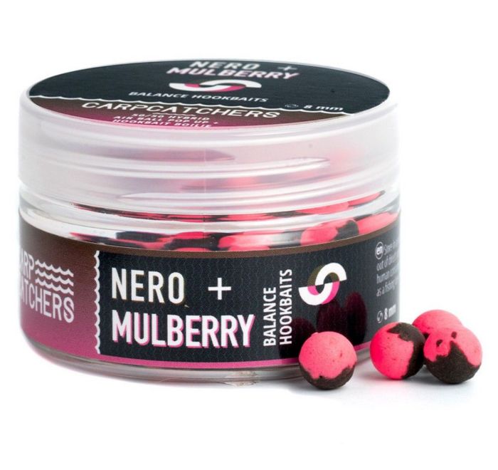 Бойли Carp Catchers Balance Hookbaits - Ø8 мм - NERO&Mulberry