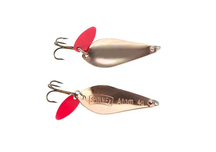Блешня Spinnex Atom - вагається 14г - Глянець - Мідь Гладкий