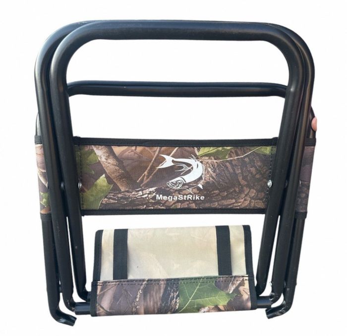 Стілець зі спинкою Megastrike - SH9-3-24 - Посилений - Камуфляж - 30x29x66 см