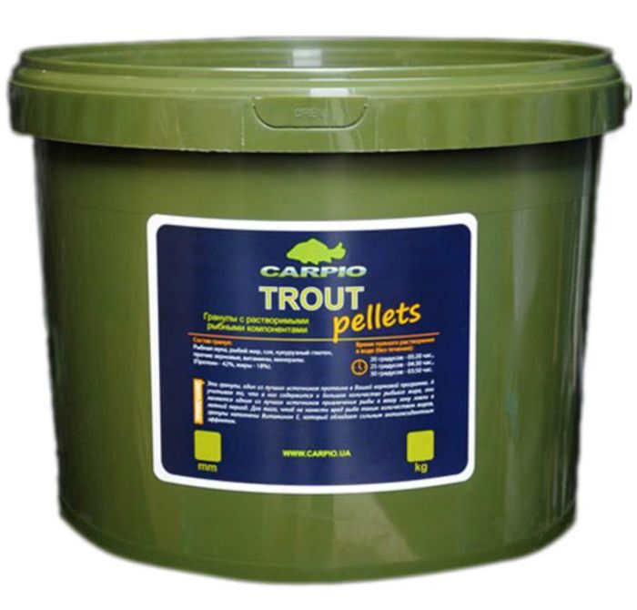 Пеллетс Carpio Trout - Гранули Ø10 мм