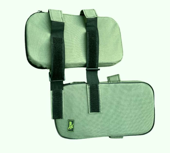 Наколінники зимові ПрофМонтаж на змійці - 33х19х3 см - Хакі