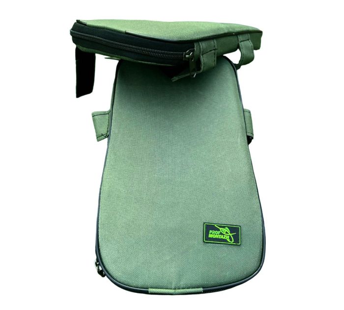 Наколінники зимові ПрофМонтаж на змійці - 33х19х3 см - Хакі