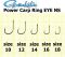 Гачок Gamakatsu Power Carp Ring EYE NSB - 10 шт/уп