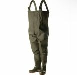 Напівкомбінезон для риболовлі, вейдерси ГумаТрест М-01 ПК - Оліва