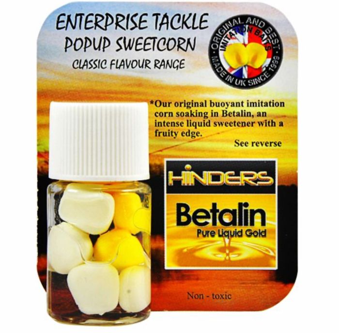 Кукурудза силіконова EnterPrise у дипі - Штучна - Betalin Corn - Yellow/White - 8 шт/уп