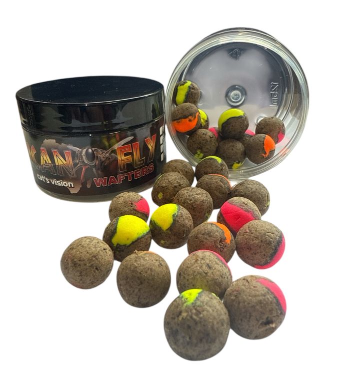 Бойли вафтерси Trinity Baits AFRICAN FLY CAT'S VISION mix - Ø16 мм - Нейтральна плавучість