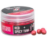 Бойли Carp Catchers Balance Hookbaits - Ø8 мм - Fluoro Pink&Red - Red&Spicy Tuna