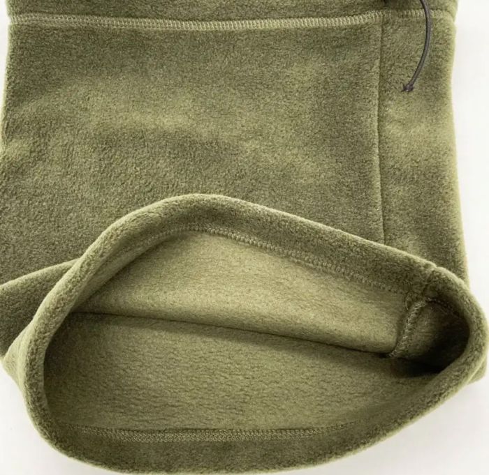 Бафф зимовий тактичний ЗСУ з гумкою - Фліс - Хакі