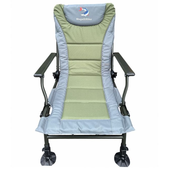 Карпове крісло Megastrike - SH9-3-7 - 50x55x85 см - Світло-сірий