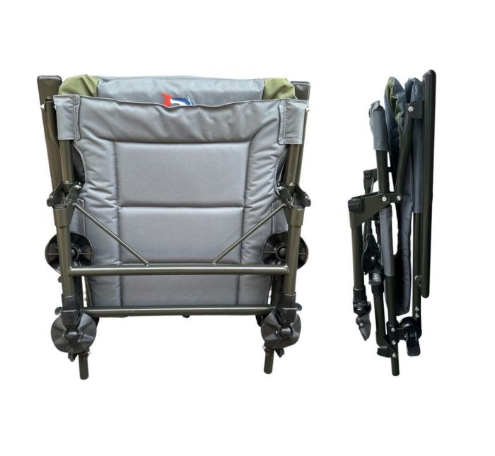 Карпове крісло Megastrike - SH9-3-7 - 50x55x85 см - Світло-сірий