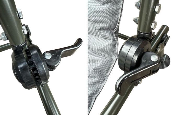 Карпове крісло Megastrike - SH9-3-7 - 50x55x85 см - Світло-сірий