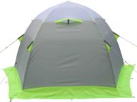 Зимовий намет Лотос 2С - Склокомпозитний каркас - Зелений