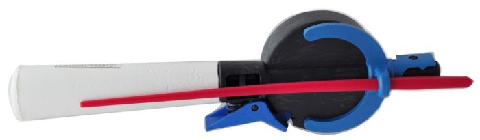 Вудка зимова Anvi - Відкрита шпуля - З курком - Ручка пінопласт - 90 мм