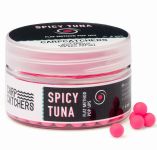 Бойли Carp Catchers Pop Ups Flat Method - Плаваючі - Ø6 мм - Fluoro Pink - Spicy Tuna