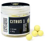 Бойли Carp Catchers Washed Out Pop Ups - Ø12 мм - 45-46 шт/уп - Вимитий жовтий - Citrus
