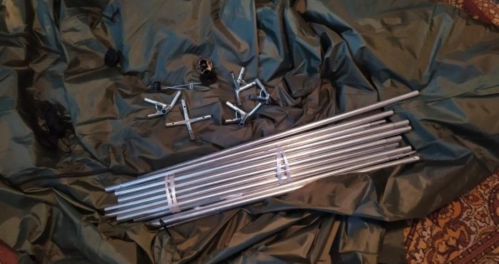 Намет Lanyu 1628D - Туристична - 4-х місна