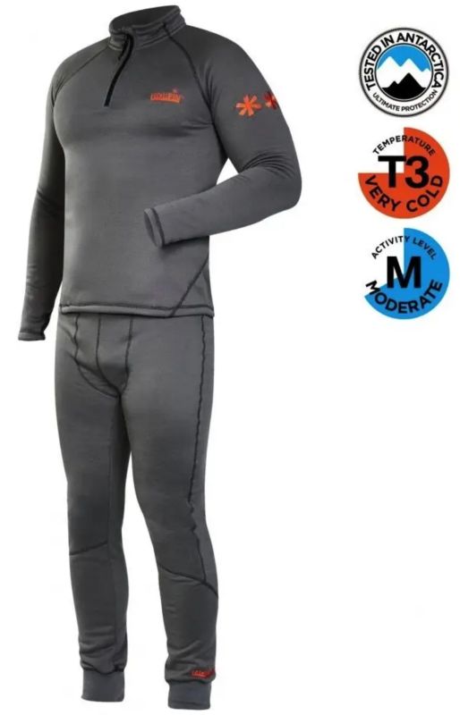 Термобілизна Norfin Winter Line Gray - Сірий