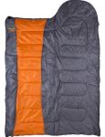Спальник Green Camp GRC1009-OR - Сірий з помаранчевим