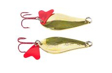 Блешня Spinnex Atom - вагається - з лускою - глянець золото