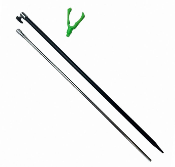 Підставка під сигналізатор - Рогач - Різьблення пластик - Зелений 1,2 м