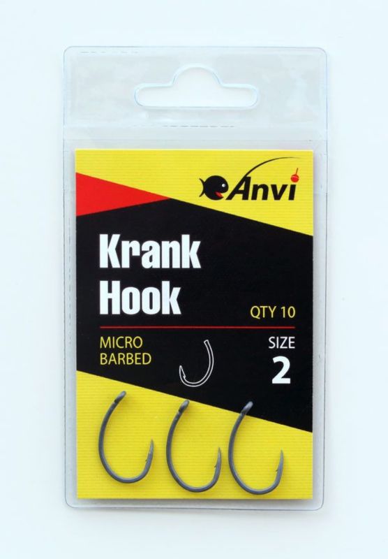 Гачок короповий Anvi Krank Hook №2 - 10 шт/уп