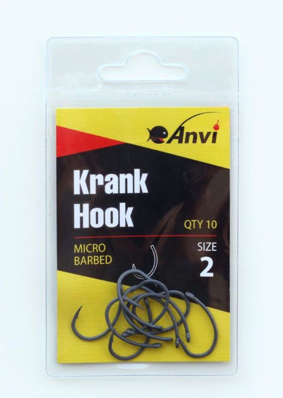 Гачок короповий Anvi Krank Hook №2 - 10 шт/уп